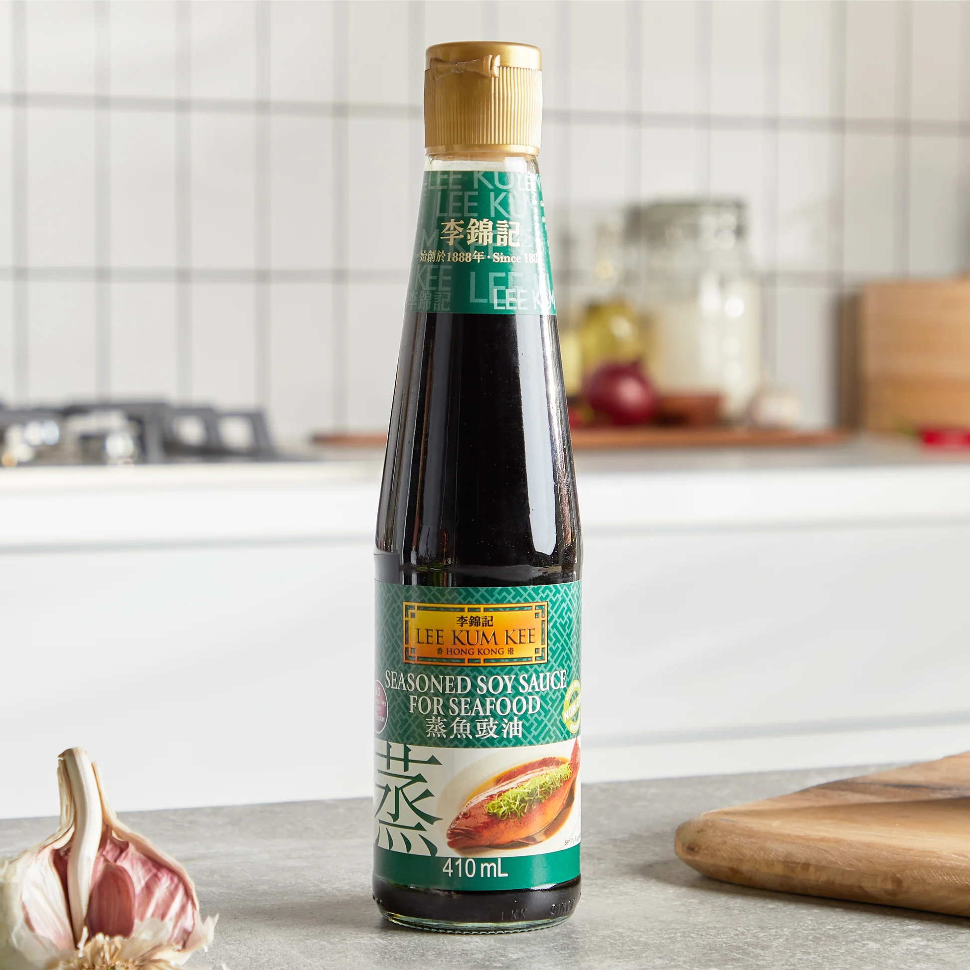 LKK SOY SAUCE FOR SEAFOOD 410ML[12BTL/CTN]