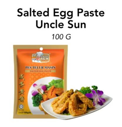 UNCLE SUN SALTED EGG PASTE100G [12PACK/BOX]