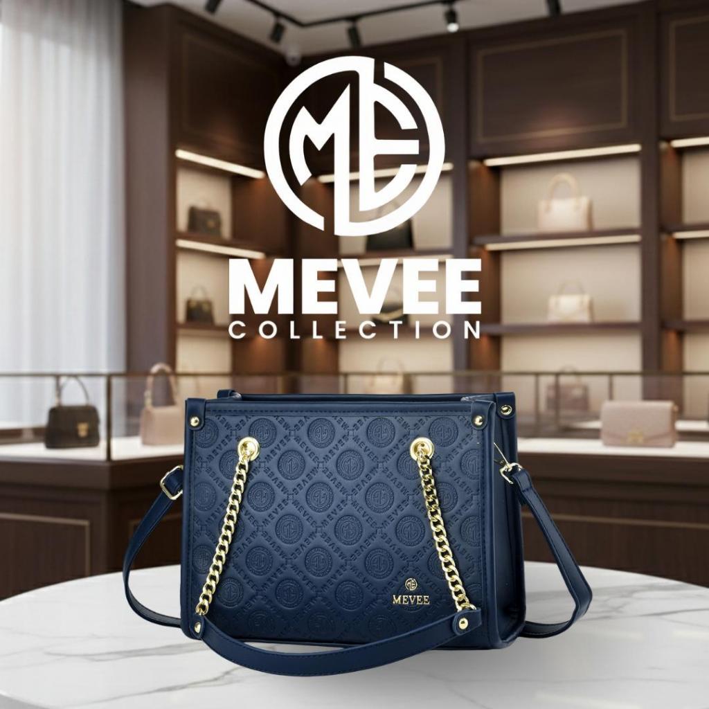 MEVEE Grandé Glamora Embossed Women's Handbag - Gold