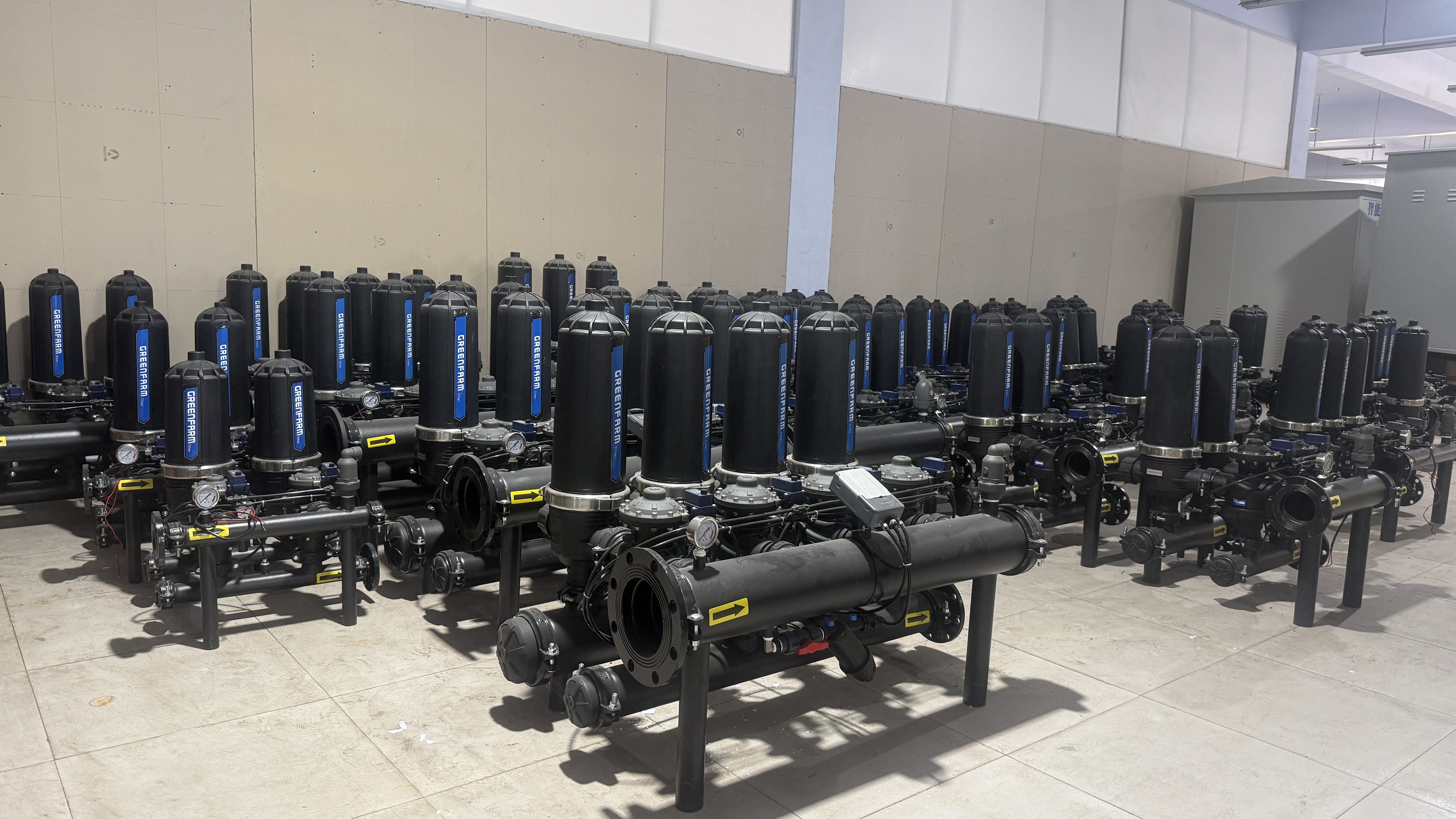 3 Inch Automatic Backwash Disc Filter Station 50-80m3/h for Agricultural Irrigation