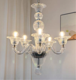 Rectangular K9 Crystal Dining Chandelier 47 x 14 in (1200 x 350 mm) Gold Frame for Dining Table